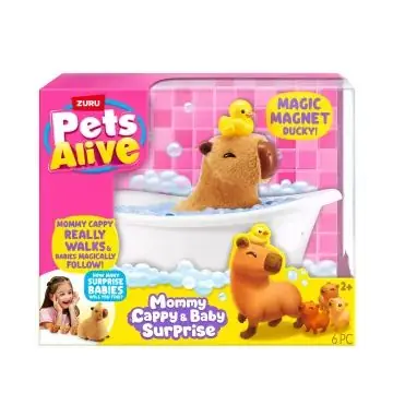 Pets Alive - Kapibara mama meglepetés kicsinyekkel Népszerű
