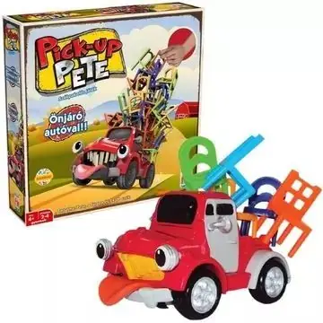 Legjobb ár Pick-up Pete székpakolós társasjáték önjáró autóval