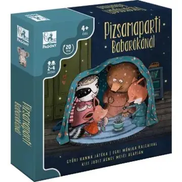 Pizsamaparti Babarókánál társasjáték Expressz szállítás