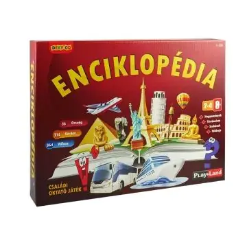 Szuper akció Play Land Enciklopédia társasjáték