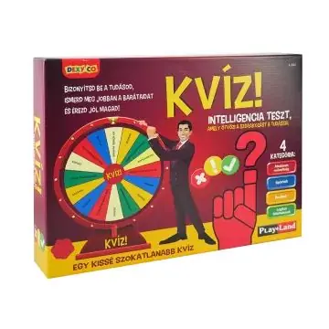 Expressz kézbesítés Play Land Kvíz! társasjáték