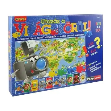 Expressz kézbesítés Play Land Utazás a világkörül társasjáték
