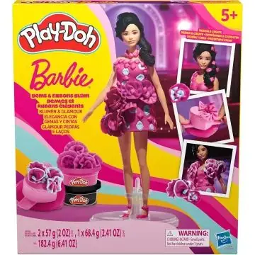 Gyors szállítás Play-Doh Barbie gyurmaszett