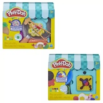 Legkelendőbb Play-Doh tematikus gyurmakészlet formázókkal, többféle
