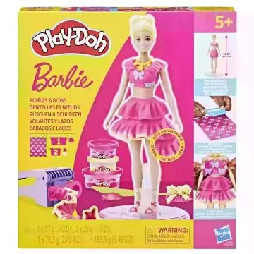 Outlet Play-Doh Barbie fodrok és masnik divattervező gyurmakészlet