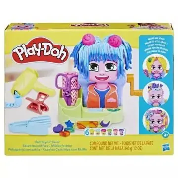 Play-Doh Fodrász szalon gyurmaszett CSOMAGOLÁSSÉRÜLT Olcsóbb