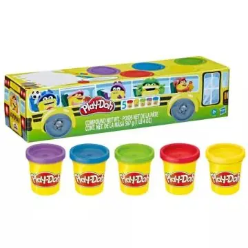 Play-Doh Kezdődik a suli gyurma csomag - 5 db-os Szezonális akció