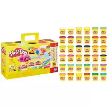 Gyors kiszállítás Play-Doh Mega Pack 36 darabos gyurmakészlet