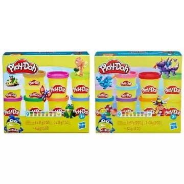 Play-Doh Színes gyurmakészlet - 9 db-os, többféle Utolsó esély