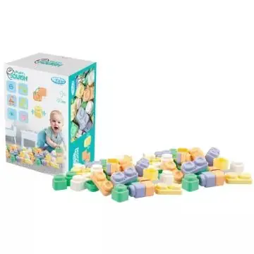 Biztonságos fizetés PlaySquish puha építőkockák - 24 db-os
