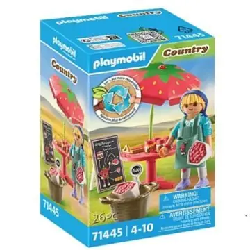 Árcsökkenés Playmobil Eperlekvár stand játékszett