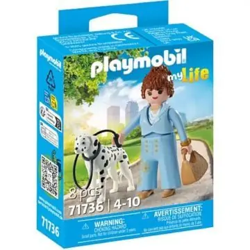 Biztonságos vásárlás Playmobil Kékruhás nő dalmatával