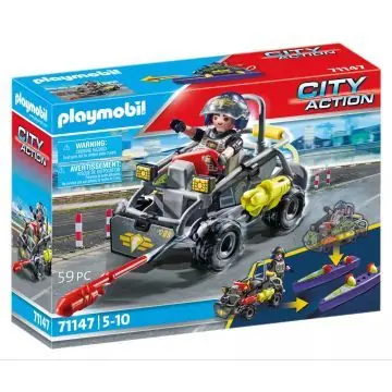 Korlátozott ajánlat Playmobil SWAT terepjáró quad