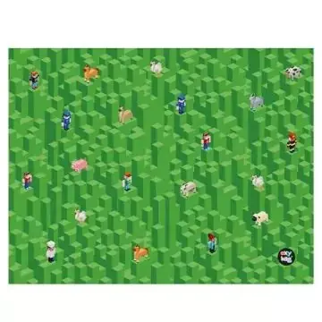 Korlátozott ajánlat Playworld Minecraft mintás festőalátét - 65 x 50 cm