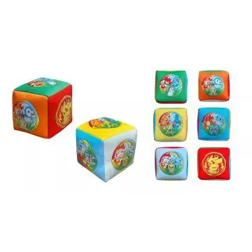 Pokémon Karakterek kockapárna – 25 x 25 x 25 cm Exkluzív ajánlat