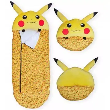Biztonságos fizetés Pokémon Pikachu hálózsák - 50 x 130 cm