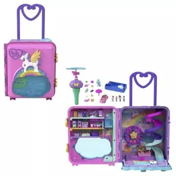 Polly Pocket Guruló vakáció játékszett bőröndben Biztonságos fizetés