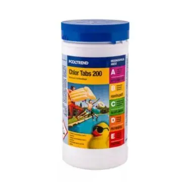 Pooltrend Klórtabletta, 200 g - 1 kg Kiárusítás