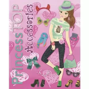 Expressz kézbesítés Princess TOP - Accessories matricás füzet