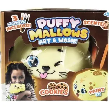Alacsony ár Puffy Mallows - Pufók mályvacukor-állatka Cookie - sárga, többféle