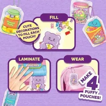 Expressz szállítás Puffy Poaches Pufi charm design szett - reggelik