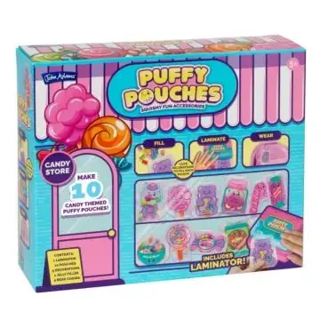Puffy Poaches Pufi charm design szett -édességek Azonnali szállítás