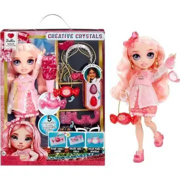 Utolsó esély Rainbow High Creative Crystals divatbaba csináld magad! kristály kiegészítőkkel - Bella