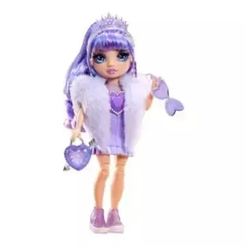 Rainbow High Creative Crystals divatbaba csináld magad! kristály kiegészítőkkel - Violet Legnépszerűbb