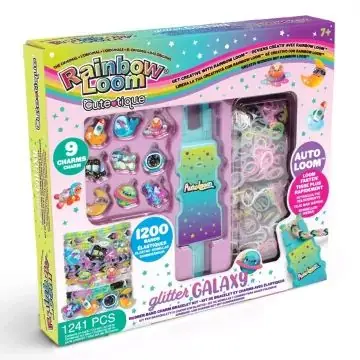 Prémium Rainbow Loom Auto Loom – Cute-Tique Fényes Galaxis Karkötő készítő szett