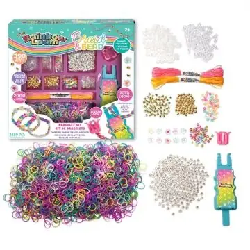 Rainbow Loom Auto Loom karkötőkészítő szett gyöngyökkel Olcsóbb