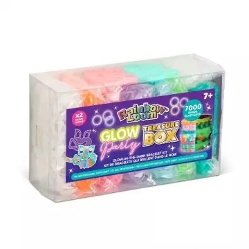 Rainbow Loom Sötétben Világító Karkötő készítő szett Szuper ajánlat