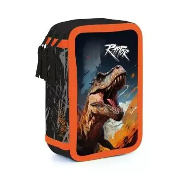 Vedd meg online Raptor mintás háromemeletes tolltartó