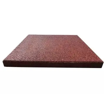 Legnépszerűbb ReFlex esésvédő gumilap, vörös, 3 x 50 x 50 cm - 6 db-os szett