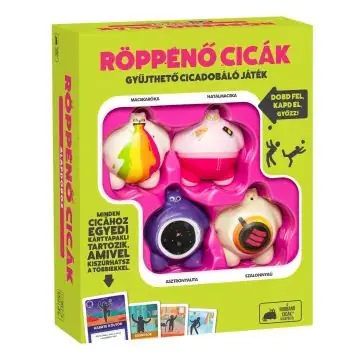 Röppenő cicák társasjáték Végkiárusítás
