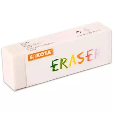 Sakota Extra radír - fehér Vásárlói kedvenc