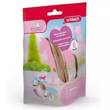 Schleich Horse Club Sofia‘s Beauties sörény és farok kiegészítő szett 42653 - aranybarna Legnépszerűbb