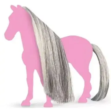 Gyors kiszállítás Schleich Beauty horse - sörény és farok kiegészítő szett - szürke
