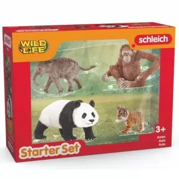 Szezonális akció Schleich Wild Life Ázsia kezdőkészlet 42736