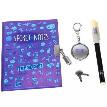Vásárlói kedvenc Secret Notes titkos napló