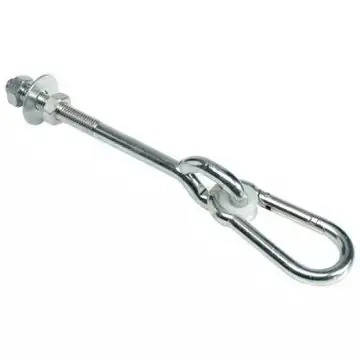 Végkiárusítás Sharky hintacsukló - karabíneres, 14 cm