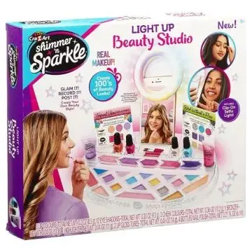 Shimmer ‘n Sparkle Szépségszalon körlámpával Azonnali szállítás