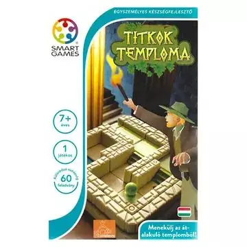 Gyors kiszállítás Smart Games Titkok Temploma logikai játék