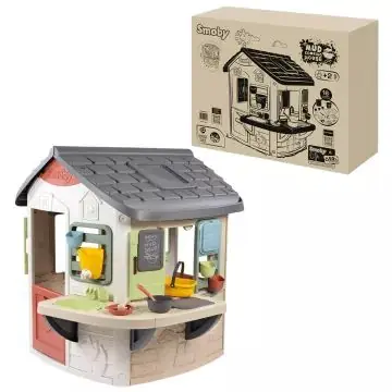 Smoby Life Kiskertészek vályogháza konyhával Nézd meg most