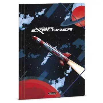 Újdonság Space Explorer Gumis mappa - A/4-es
