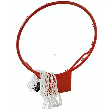 Alacsony ár Spartan Kosárlabda gyűrű hálóval 45 cm-es, 16 mm -es fémből - CSOMAGOLÁSSÉRÜLT