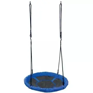 Népszerű Spartan Fészekhinta 95 cm, fekete-kék