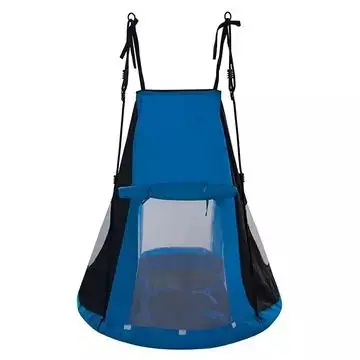 Spartan Fészekhinta sátorral - 110 cm, kék Legnépszerűbb