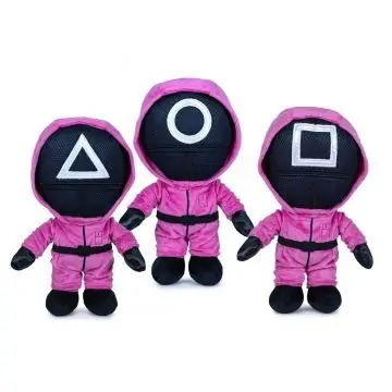Gyors kiszállítás Squid Game Őr plüssfigura - 28 cm, többféle