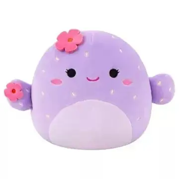 Squishmallows Adrienne, a lila kaktusz plüss - 20 cm Gyors kiszállítás