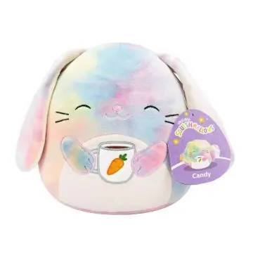 Squishmallows Candy, a nyuszi répás csészével - 20 cm Utolsó esély
